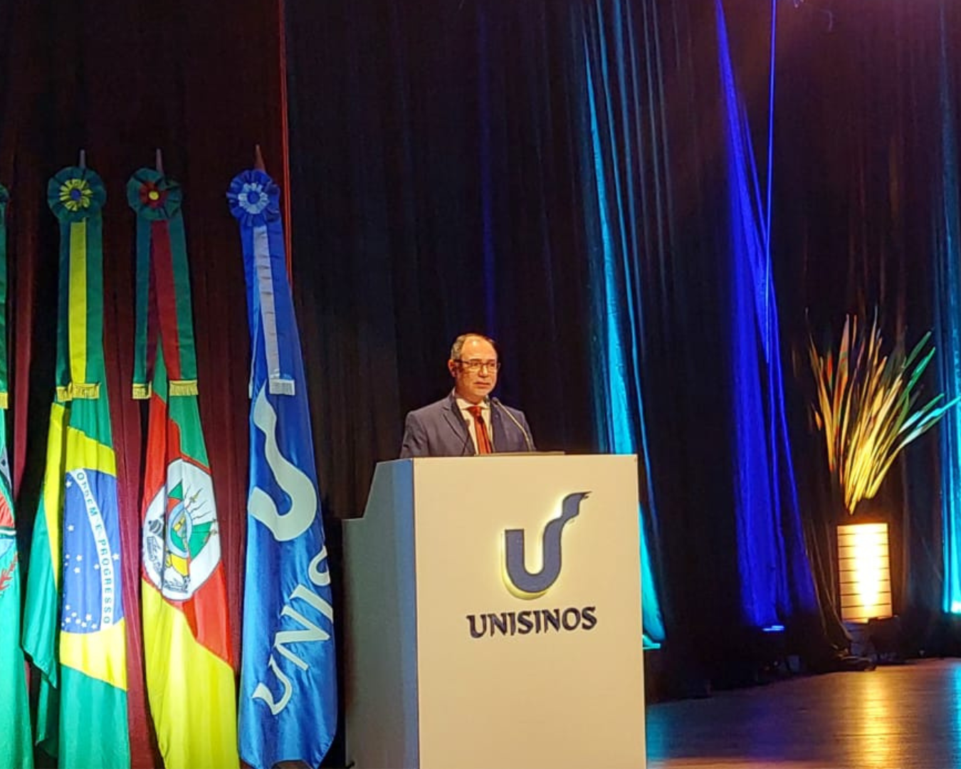 Presidente do CRA-RS participa da celebração dos 50 anos da Administração e Comércio Exterior da Unisinos